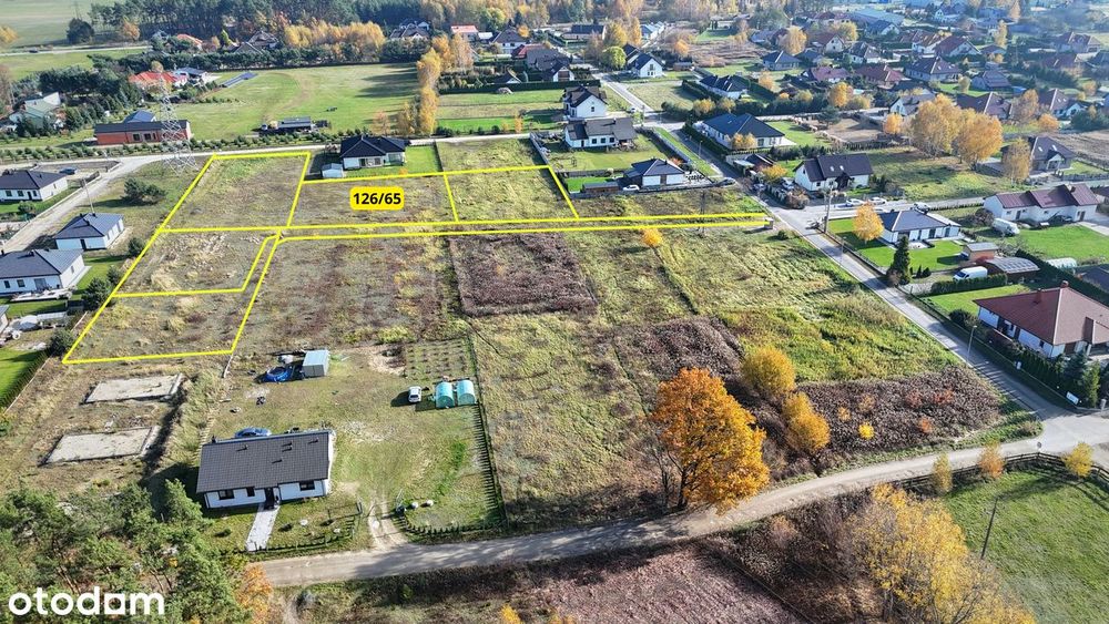 Wioska działka 1030m2 z MPZP / w sąsiedztwie lasów