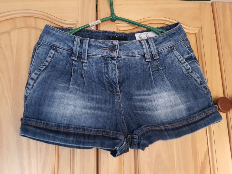 Шорти джинсові Sisley жіночі