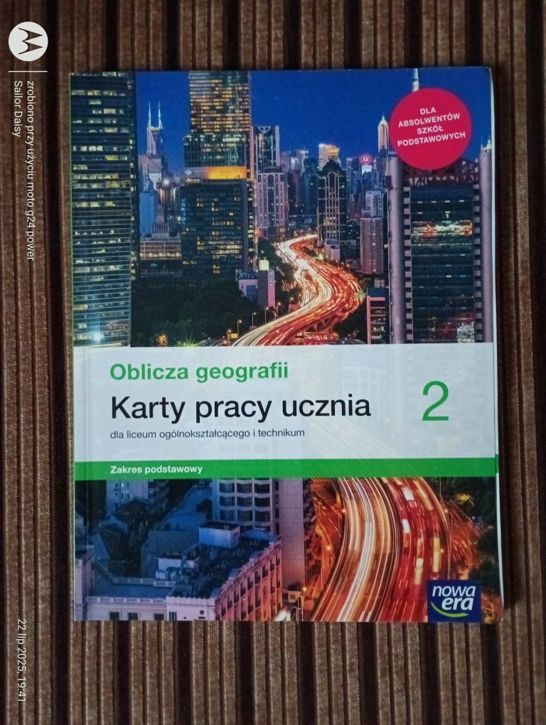 Oblicza geografii 2 karty pracy