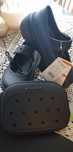 CROCS  W8 buty Stomp Mary Jane + torebka