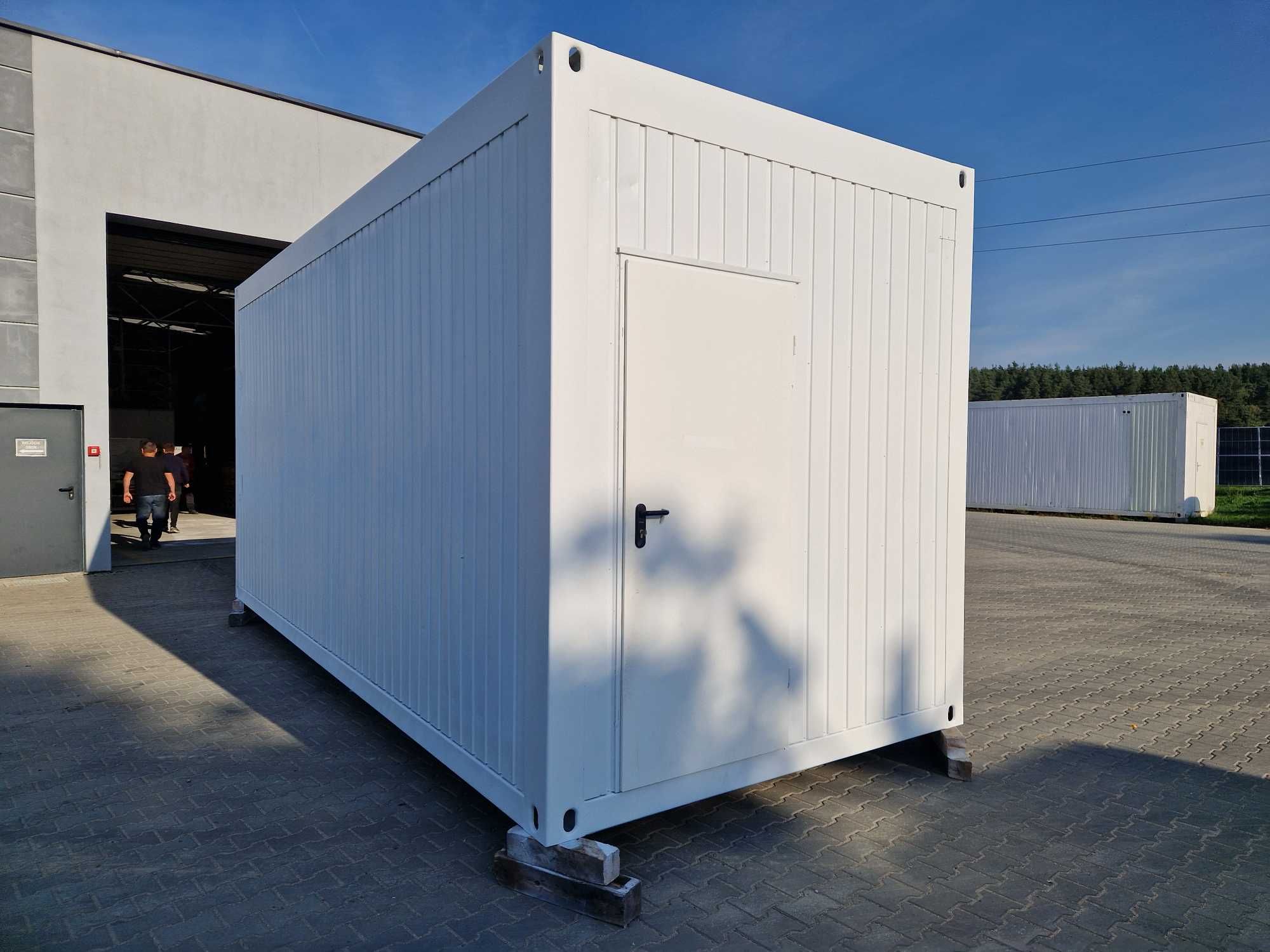 Kontener Sanitarny Budowlany 6x2,5 WC PISUARY UMUWALKI GRZEJNIK