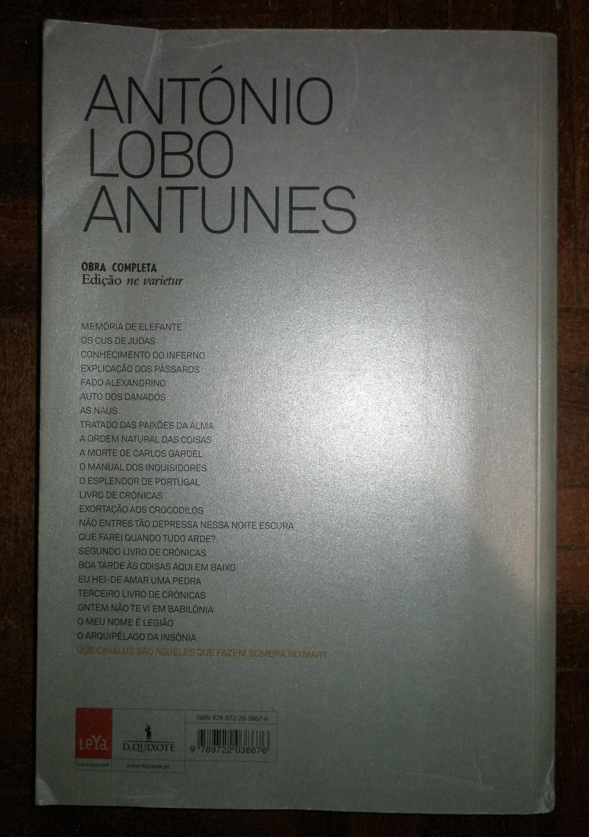 Que Cavalos São Aqueles Que Fazem Sombra No Mar - António Lobo Antunes