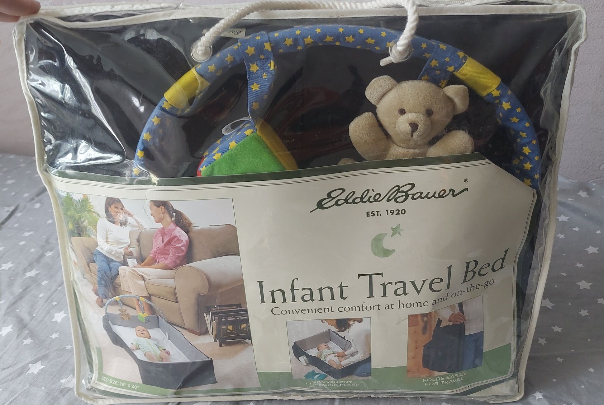 Дорожня переносна сумка - ліжко для новонароджених