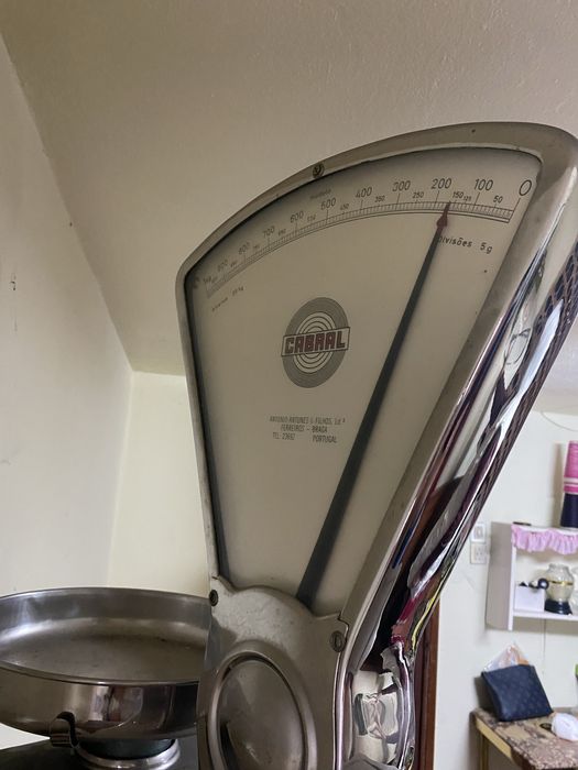 Balança Comercial Antiga Marca “Cabral”