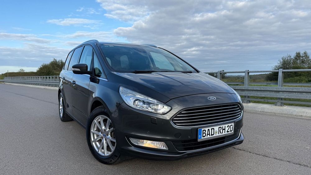 Ford Galaxy 7 Osobowy Skóra Navi Panorama Automat 240.km z Niemiec