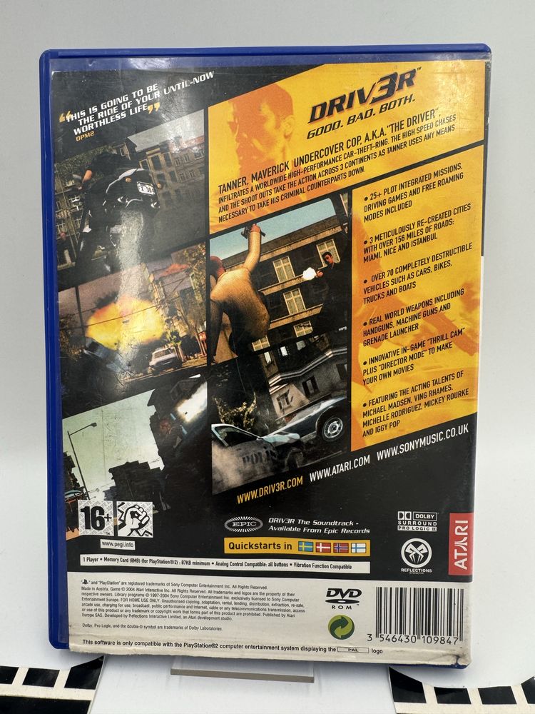 Driver 3 Ps2 Gwarancja