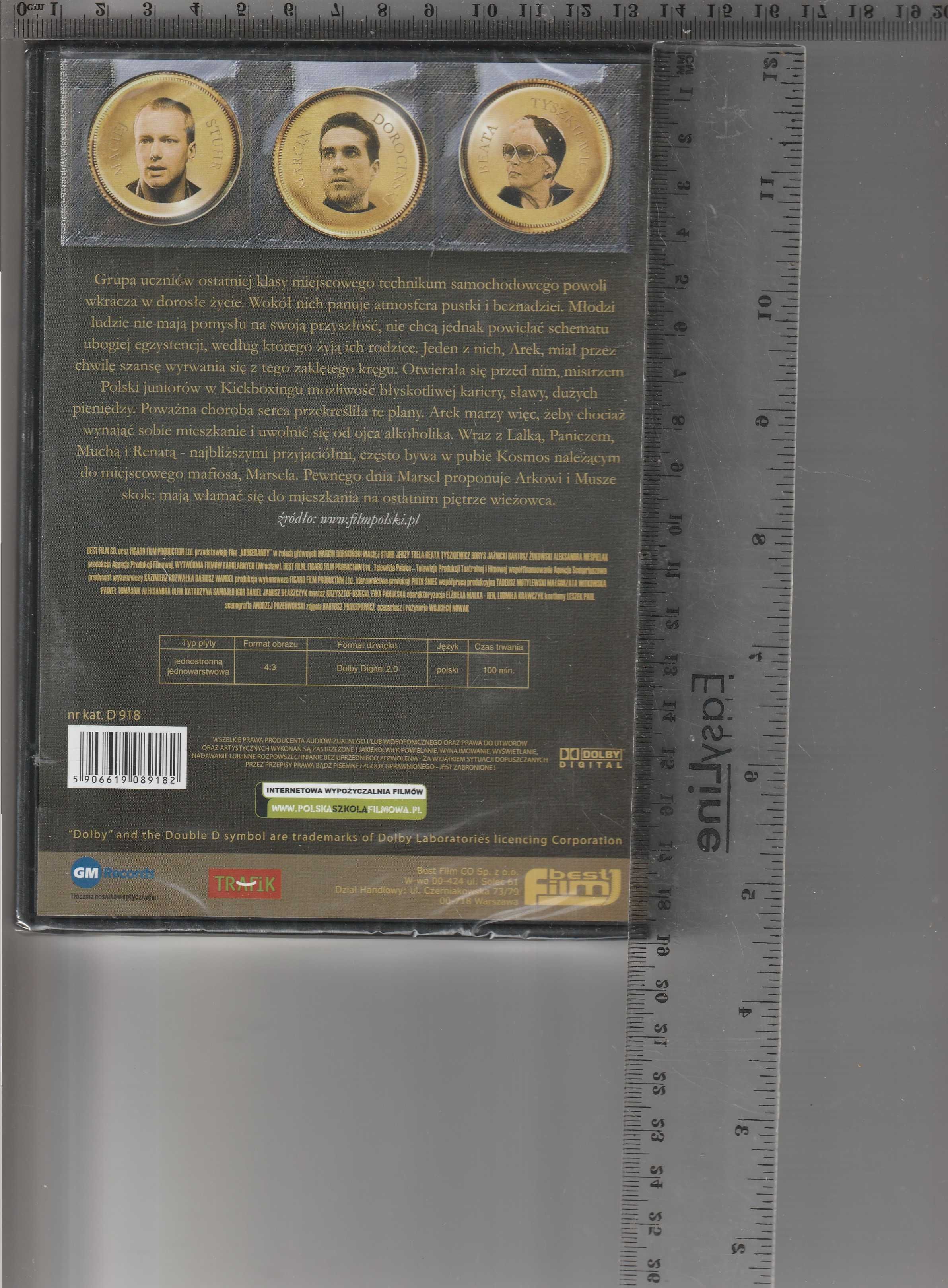 Krugerandy Dorociński Stuhr  DVD