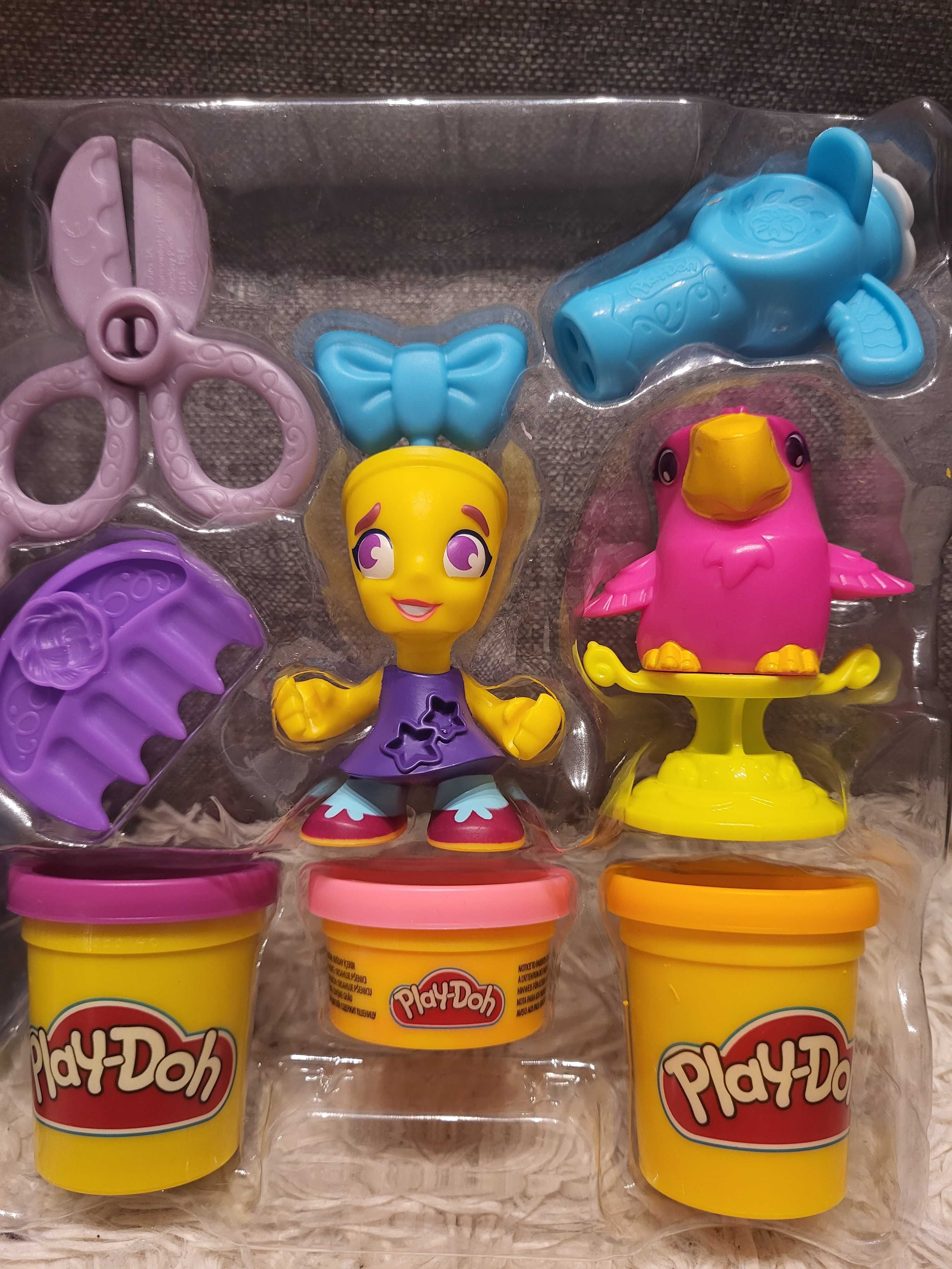 zestaw Play Doh FRYZJER w zasadzie nowe otwarte dosłownie na 5 minut