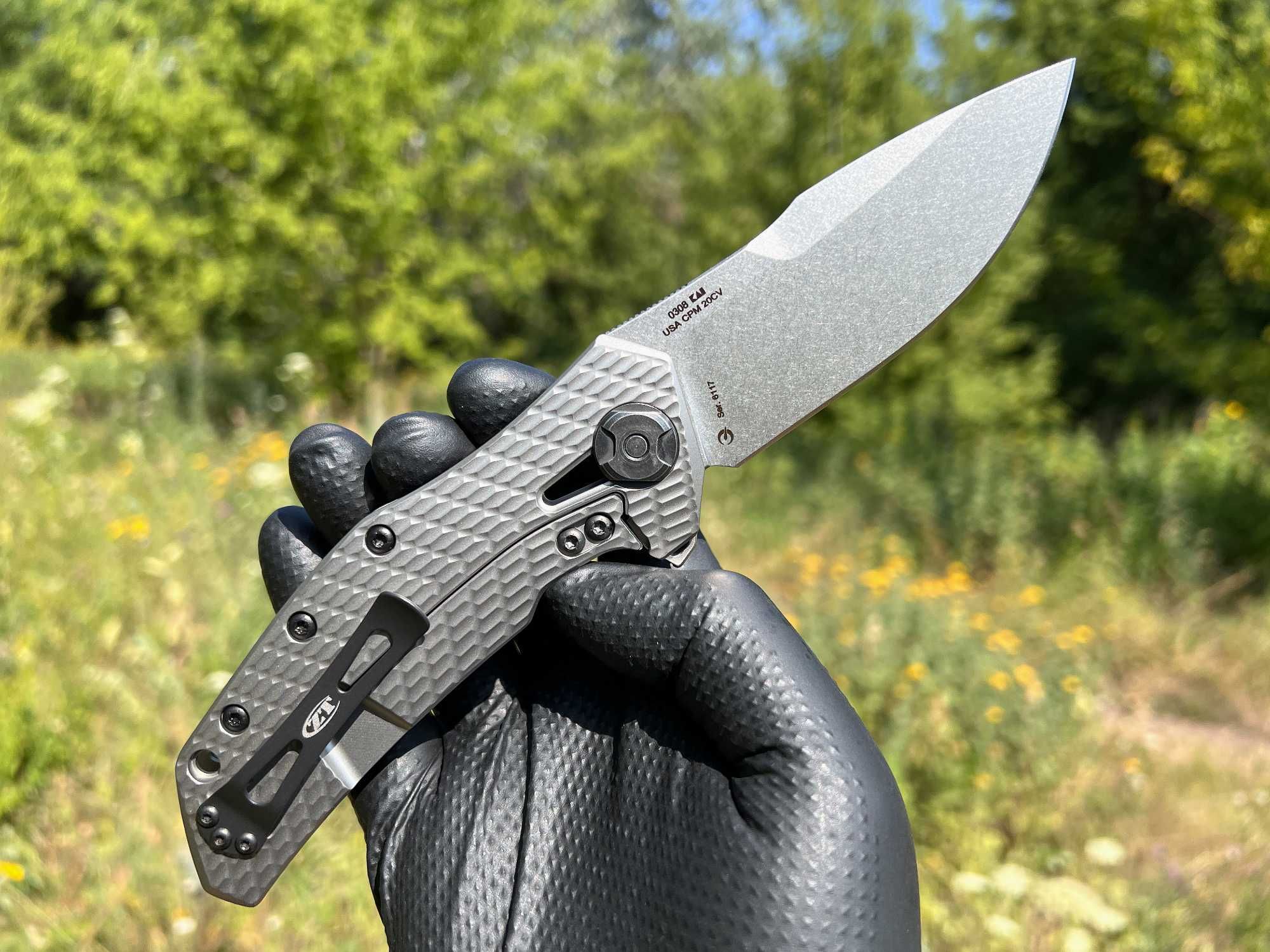 Складний ніж Zero Tolerance 0308 Coyote G10 Titanium CPM 20CV оригінал