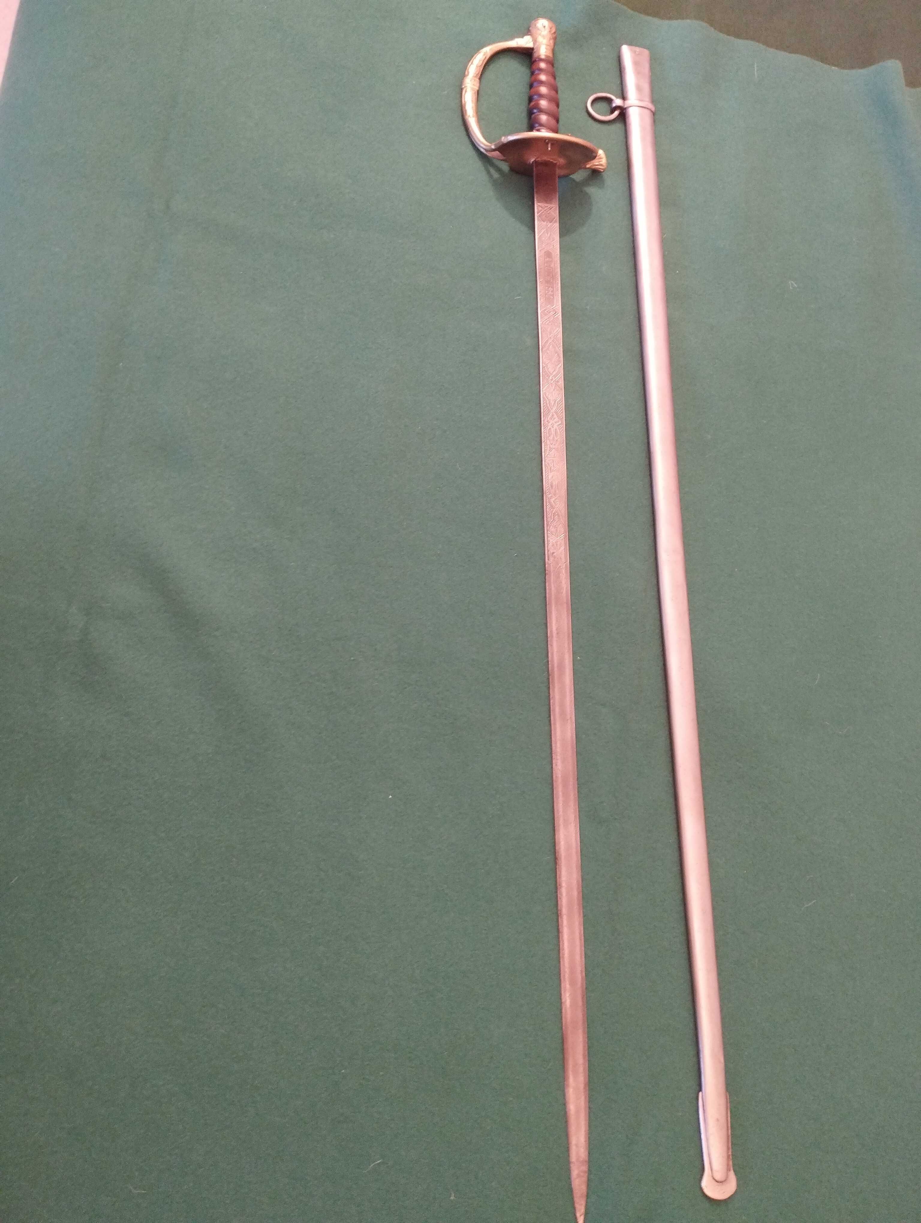 Espada de Oficial de Infantaria Portuguesa modelo 1885
