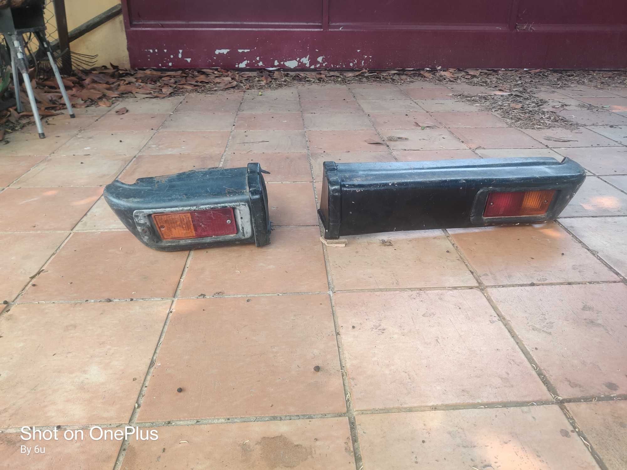 Toyota land cruiser parachoques