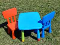 Stolik i krzesełka dziecięce