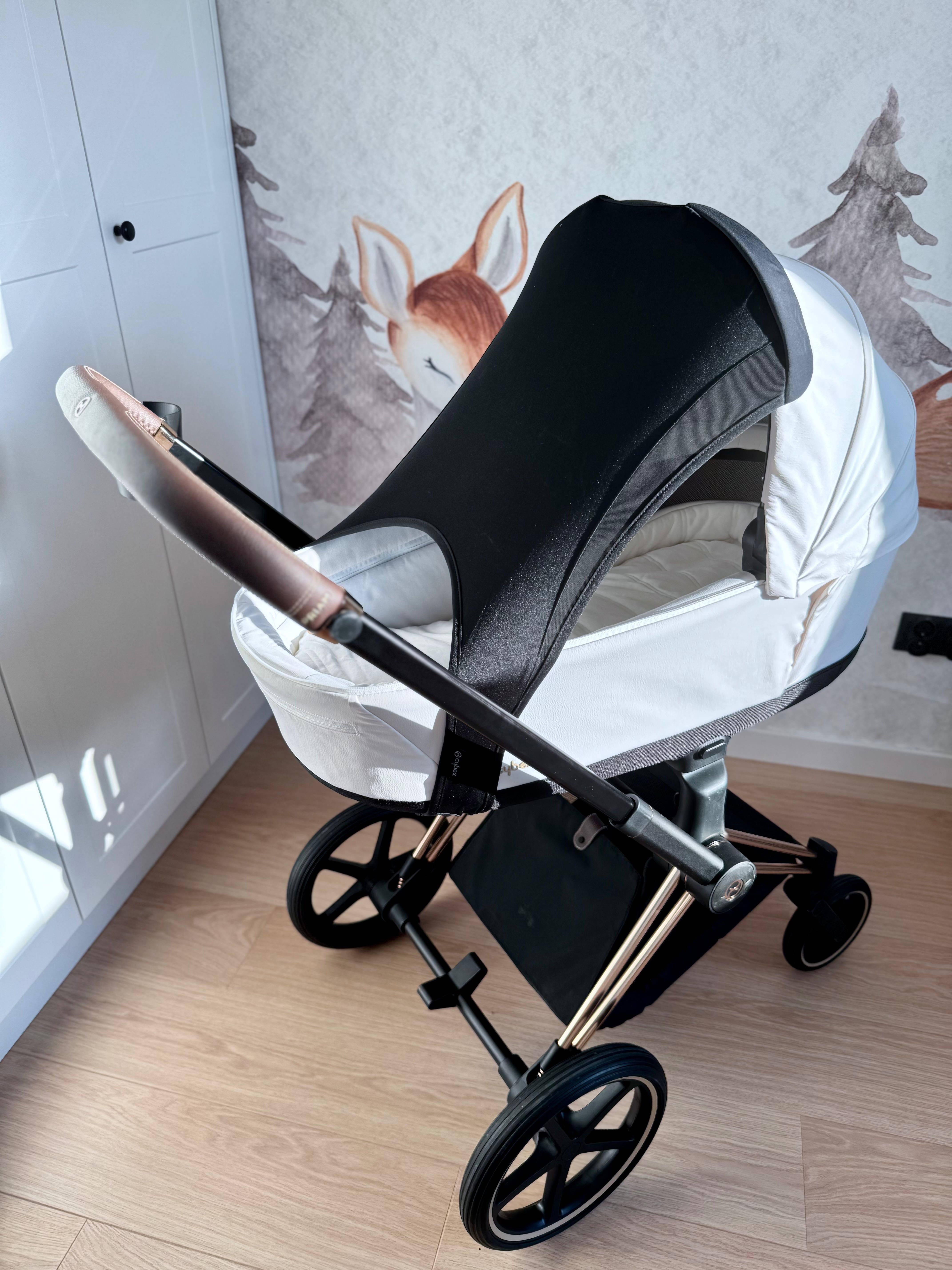 Cybex Priam 4.0 Rose Gold  Offwhite + Cozy Beige, Akcesoria, Gwarancja