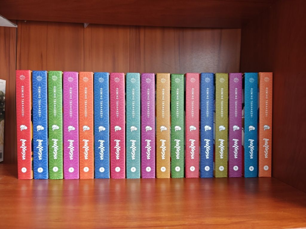 Inuyasha manga tomy 1-17