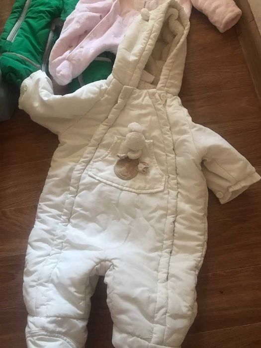 Комбінезони і теплі речі на дівчинку, хлопчика 3-6 місяців,  до 1 року