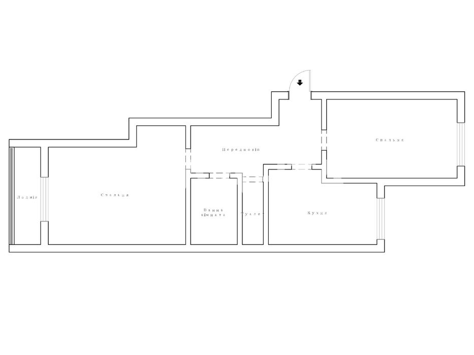 Продаж двокімнатної квартири під єОселя в Resident Hall