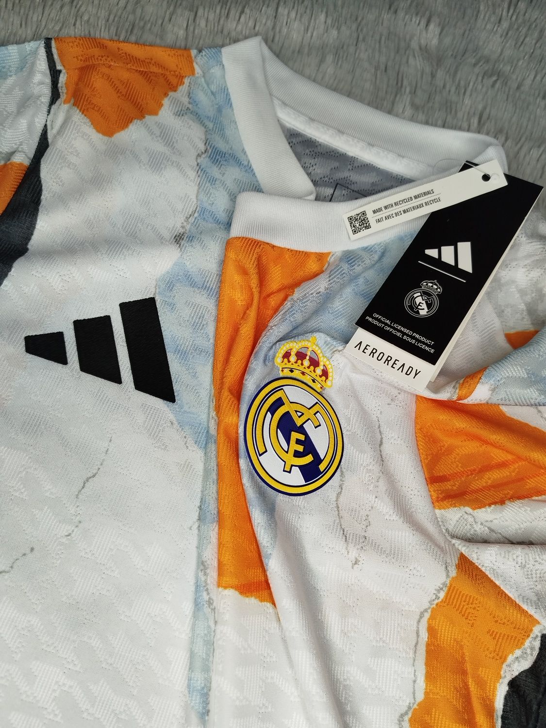 Виїзна футболка Real madrid 24/25. Джерсі реалу від adidas. Розмір S