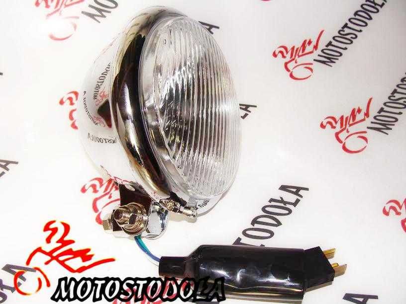 Reflektor lampa  przód  5-1/2" H4 12V średnica 157 mm