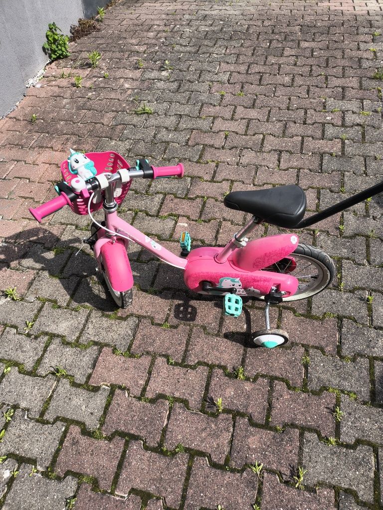 Rower dziewczęcy btwin, w stanie bardzo dobrym
