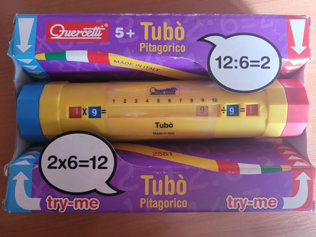 Tuba do nauki tabliczki mnożenia Quercetti Tubo Pitagorico