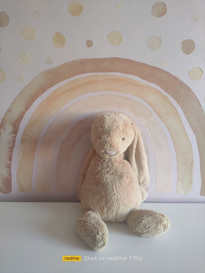 Duży królik Jellycat pluszak prztulanka
Rozmiar na zdjęciu
Nowy 380 zł