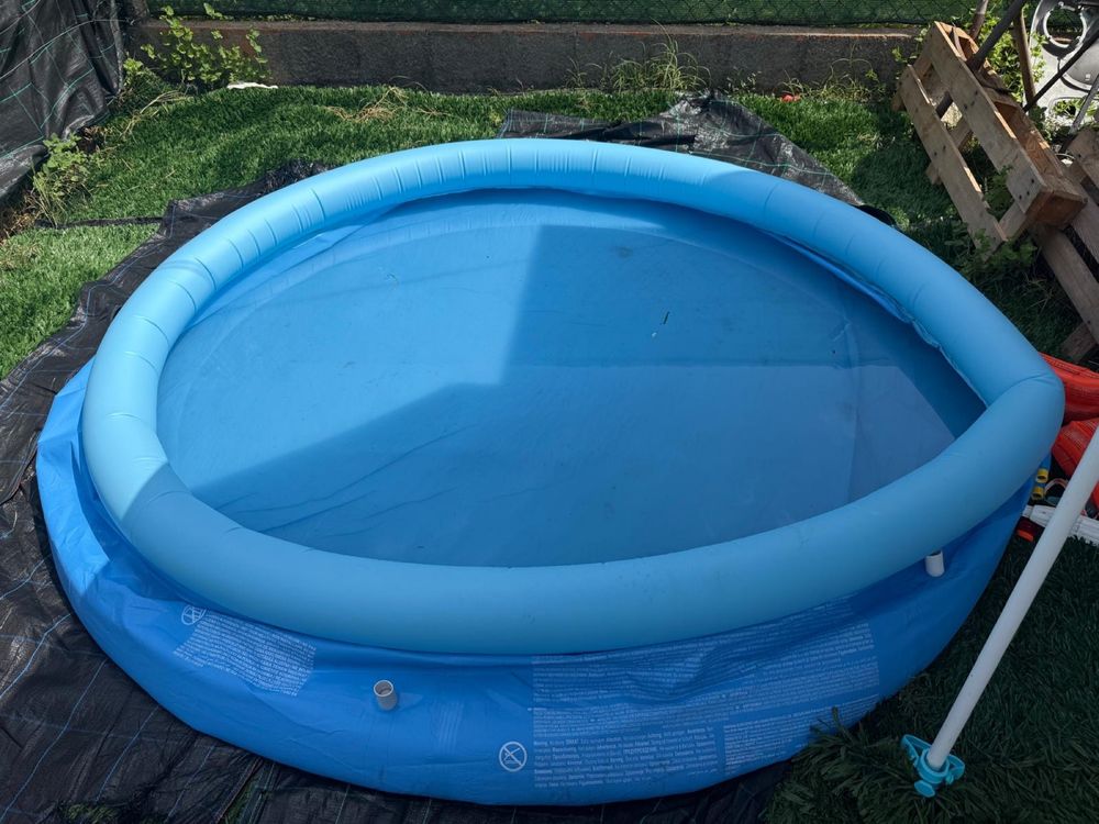 Piscina usada apenas 4x