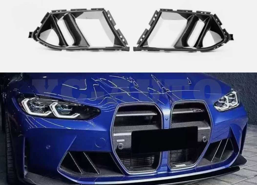 Wloty Powietrza Zderzaka R STYLE BMW G80 G81 G82 G83 CARBON