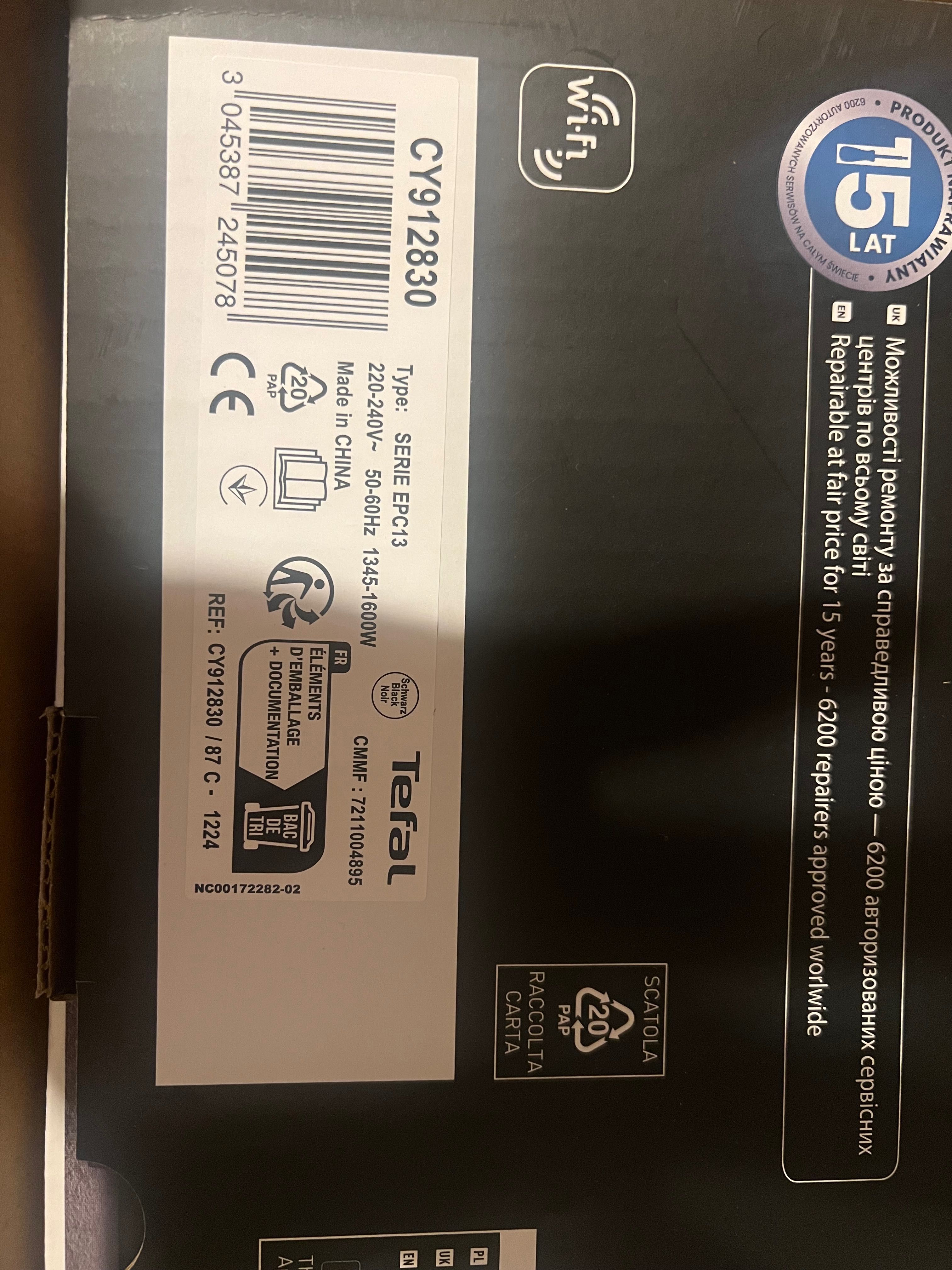 Multicooker Tefal Cook4me touch WiFi CY912830
