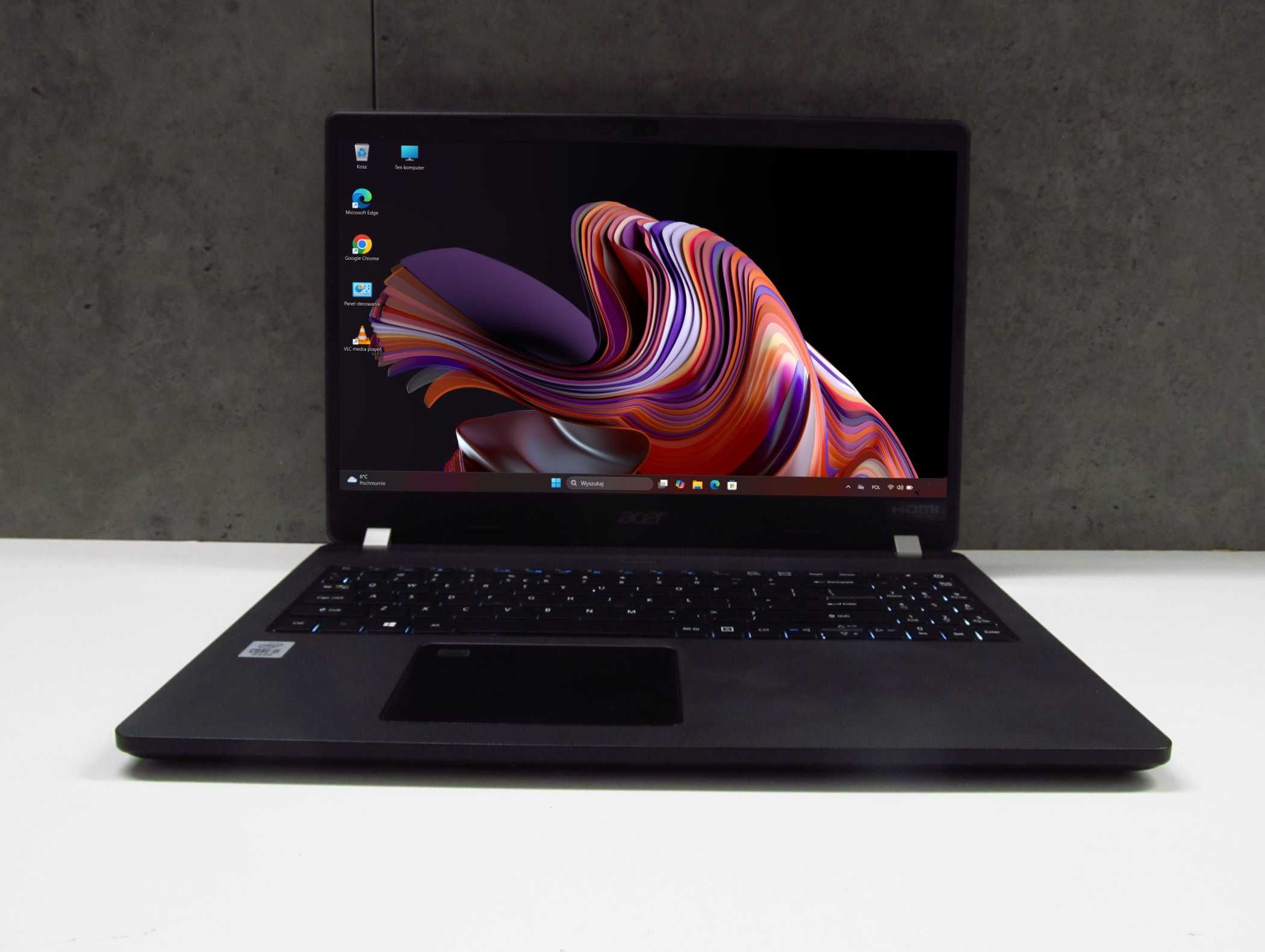 Super ACER TravelMate P215 i5 10215U 16GB dysk 256SSD  Full HD Laptop