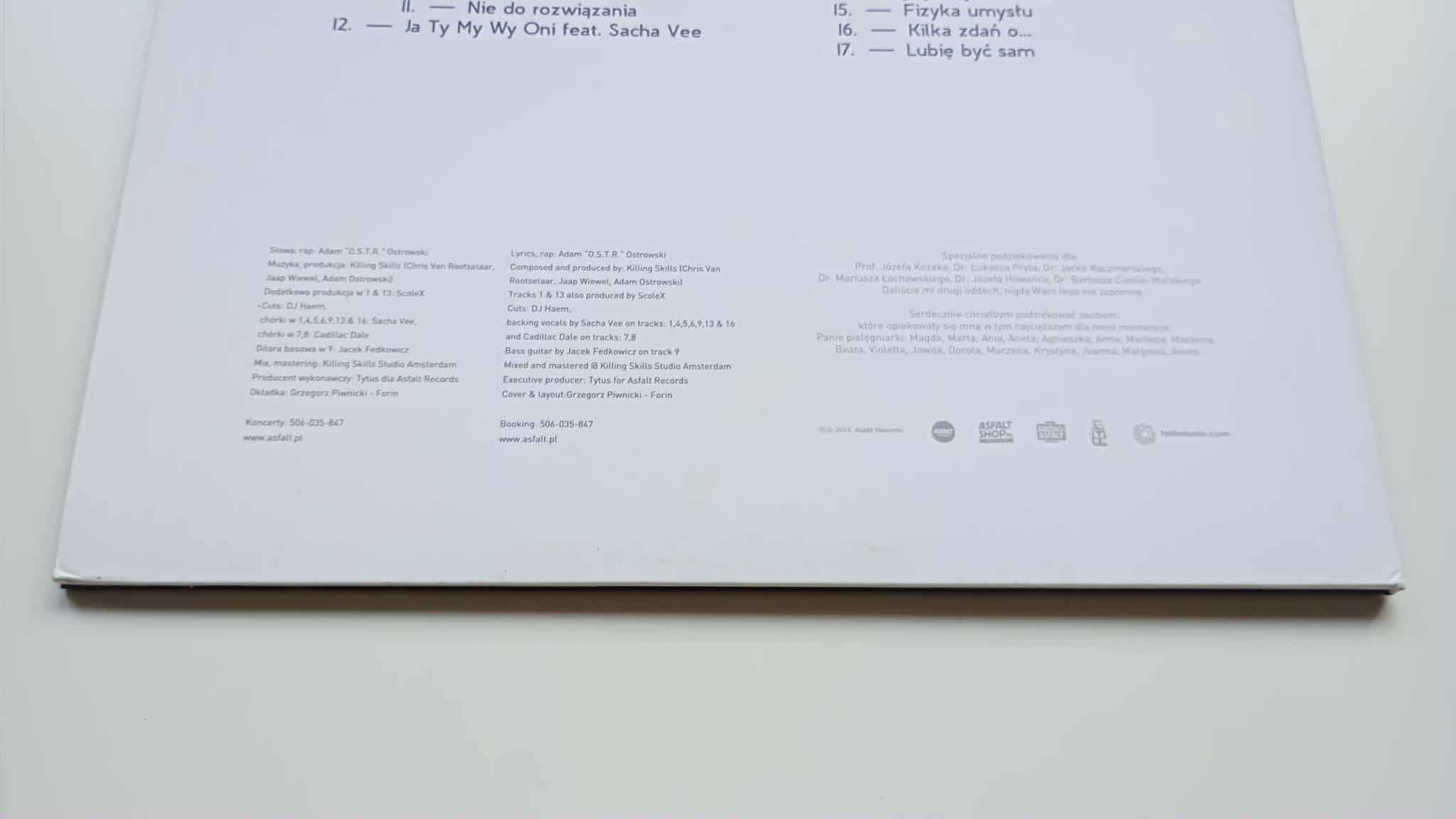 O.S.T.R.- Podróż zwana życiem 2LP Winyl