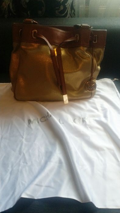 Сумка женская Michael Kors. Оригинал. Комбинированная кожа и ткань.