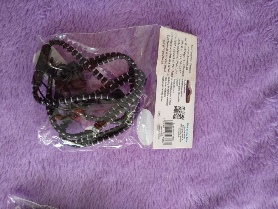 naszyjnik suwak dekoracja kolorowa