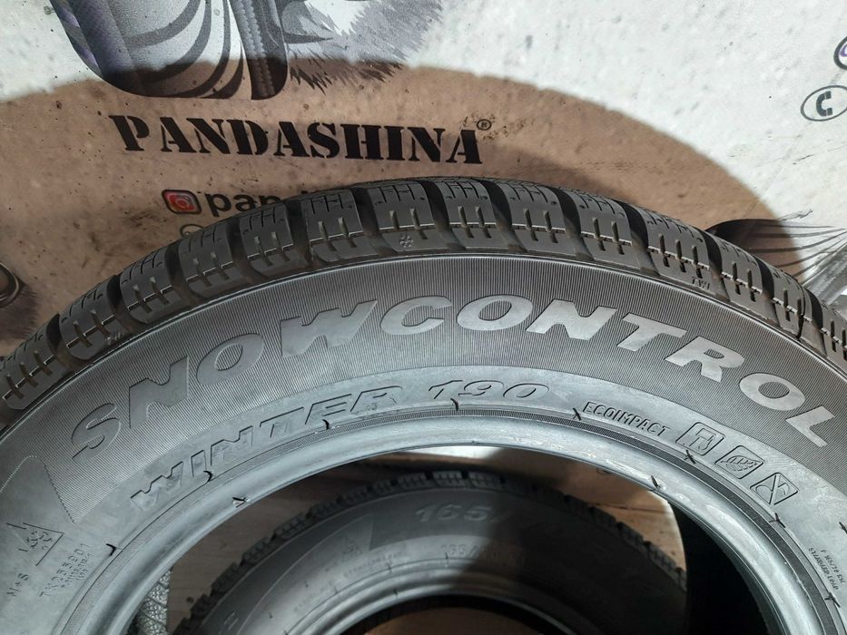 Шини 8,5мм 165/70 R14 PIRELLI SnowControl Winter190 зима сток