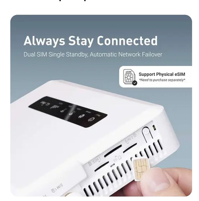 Роутер мобільний Spitz AX (GL-X3000) Wi-Fi 6 AX3000 4G LTE CAT16 Dual-