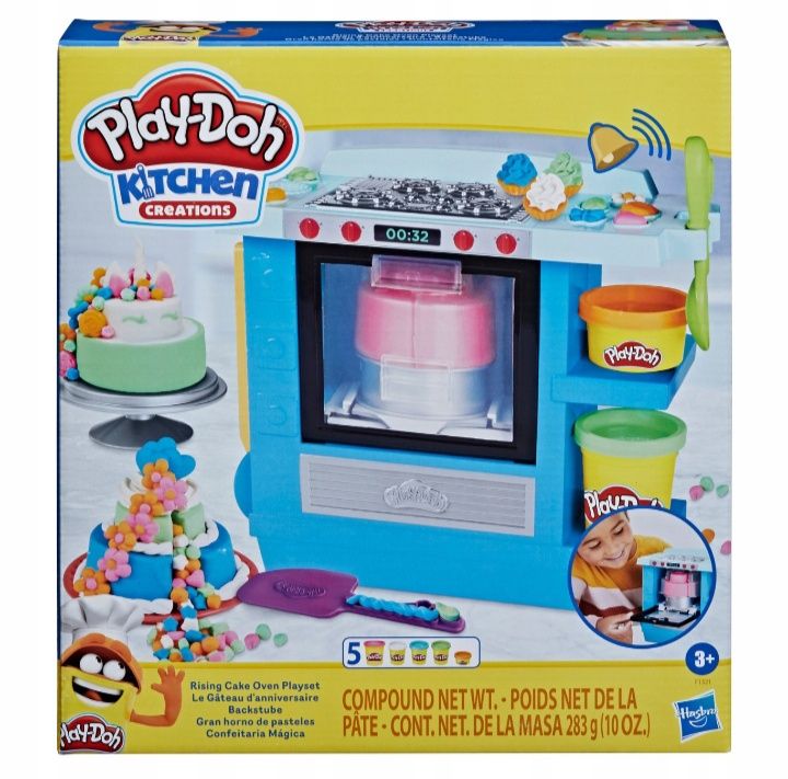 Play-Doh Ciastolina Torty Piekarnik + Akcesoria F1321 piec do tortów