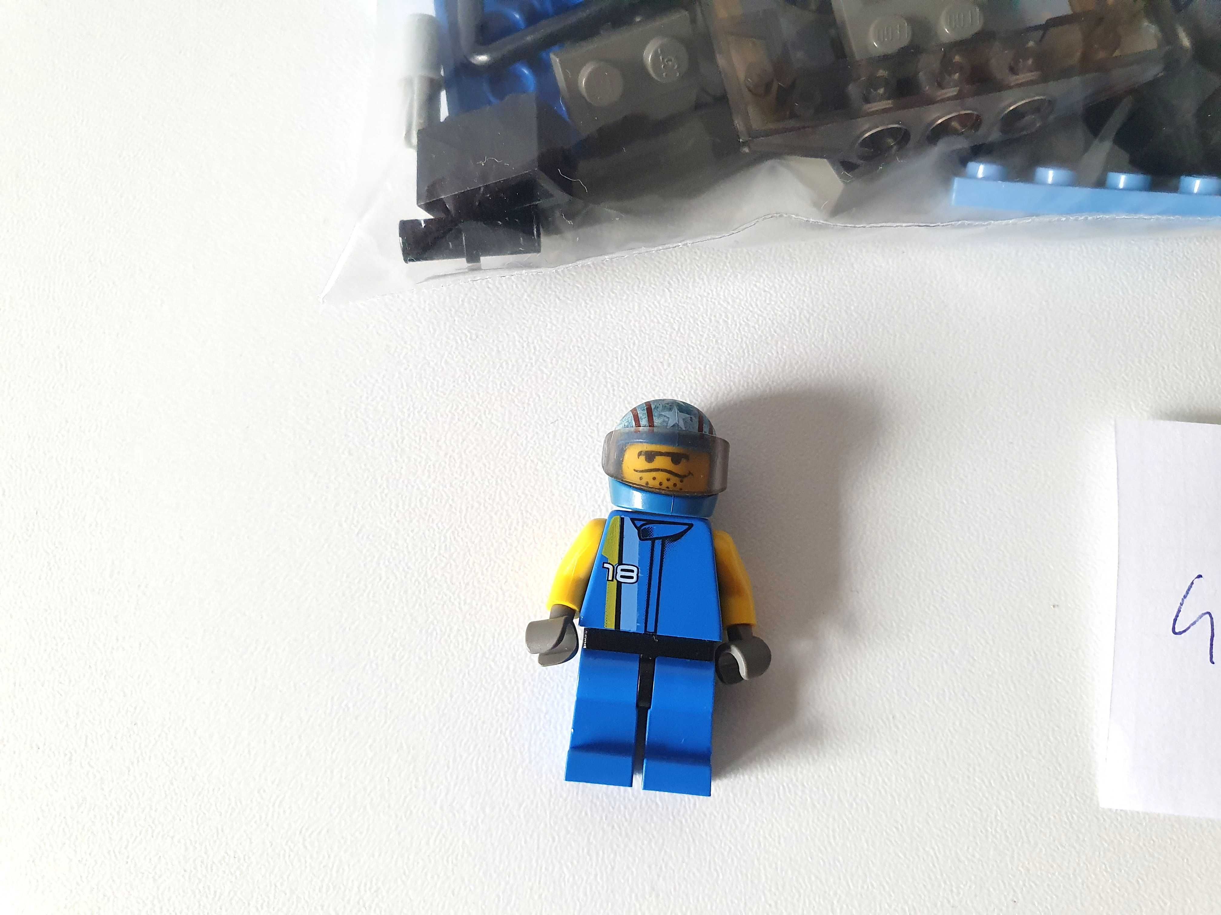 LEGO Racers 4585 Nitro Pulverizer Niebieski Samochód auto Monster Truc