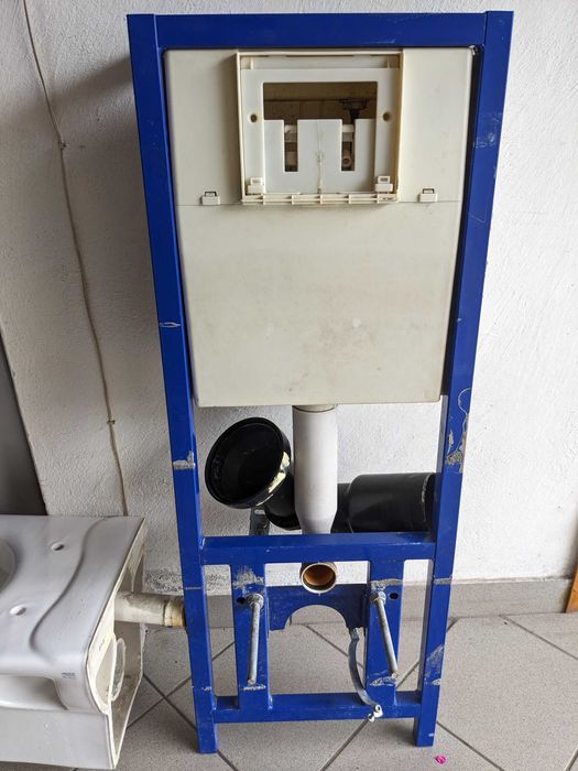 Geberit i muszla klozetowa Używane w dobrym stanie