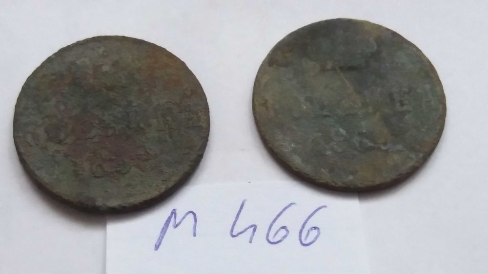 =D M466, stara moneta 1 kopiejka 1860 Rosja 1858,starocie