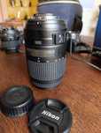 Nikon D3200 / obiektyw VR DX AF-S Nikkor 18-55 + dodatki 55-300