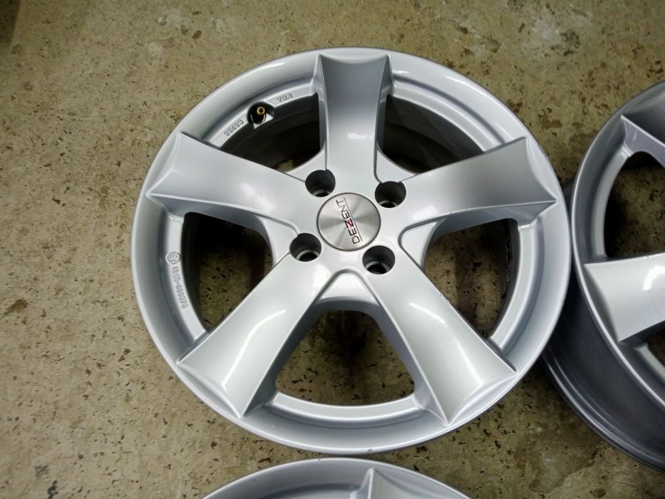 4/98 r15 et35 6J Fiat Citroen Титани 4шт Сірі