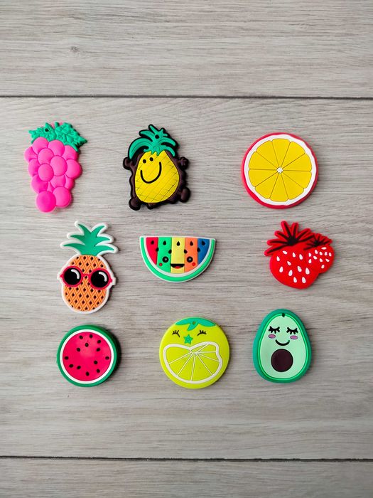 dla dzieci magnesy na lodówkę owoce 9 szt.