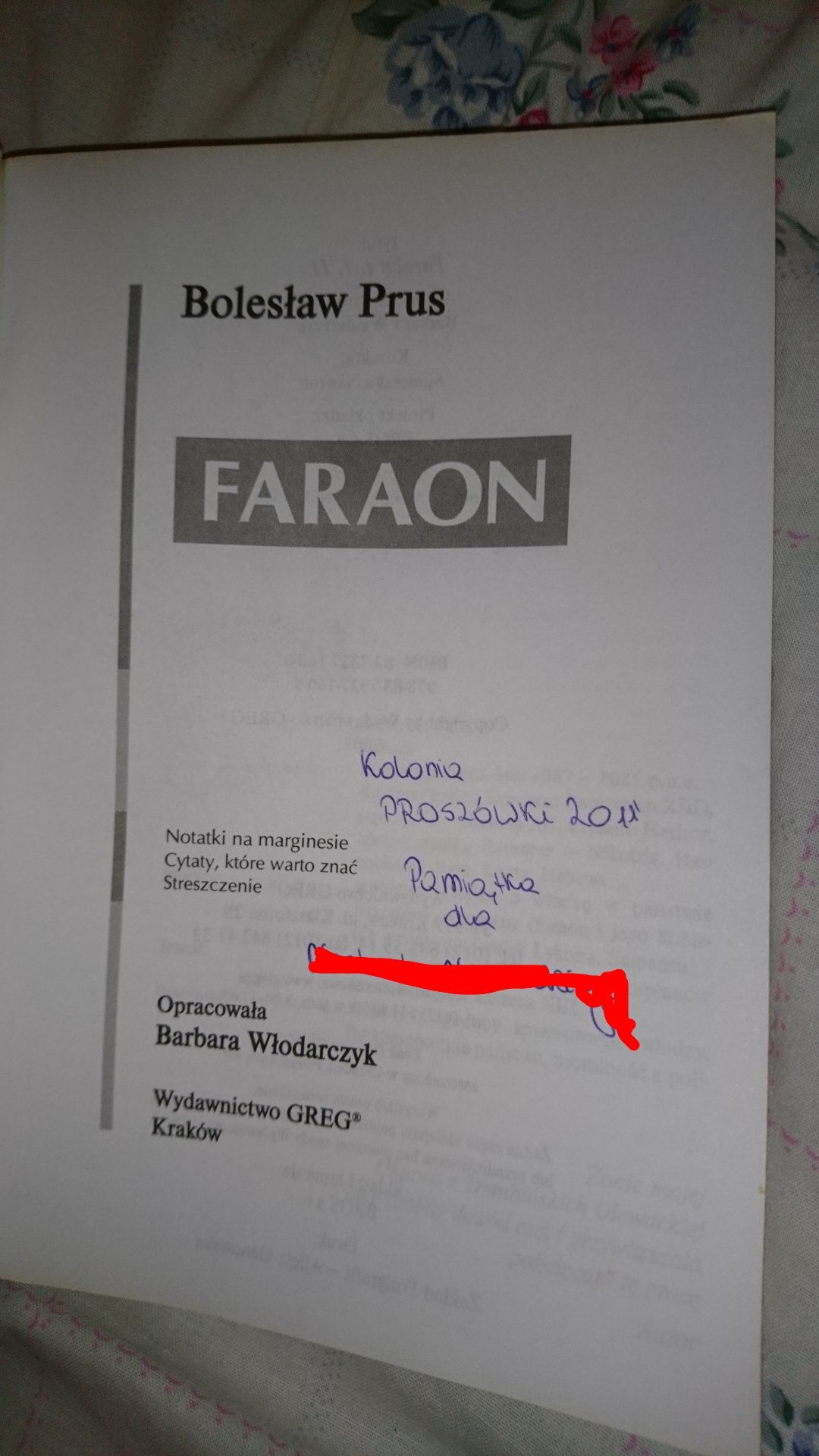 Faraon Bolesława Prusa