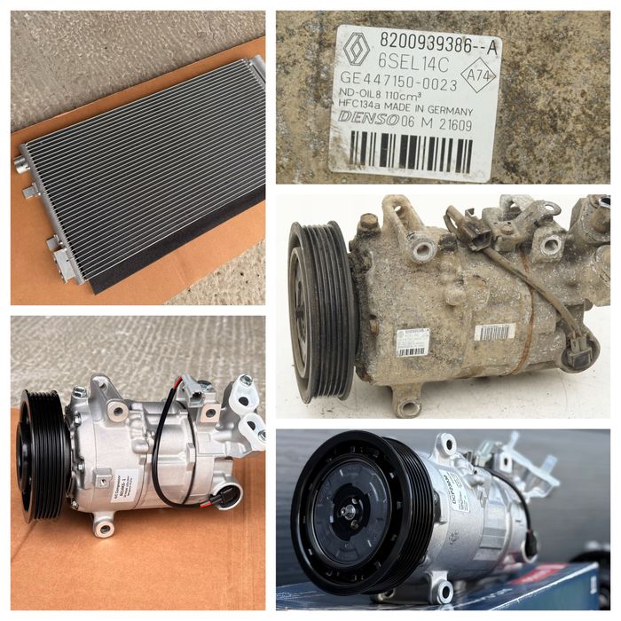 Компресор кондиціонера меган 3 разборка шрот сценік 3 megane