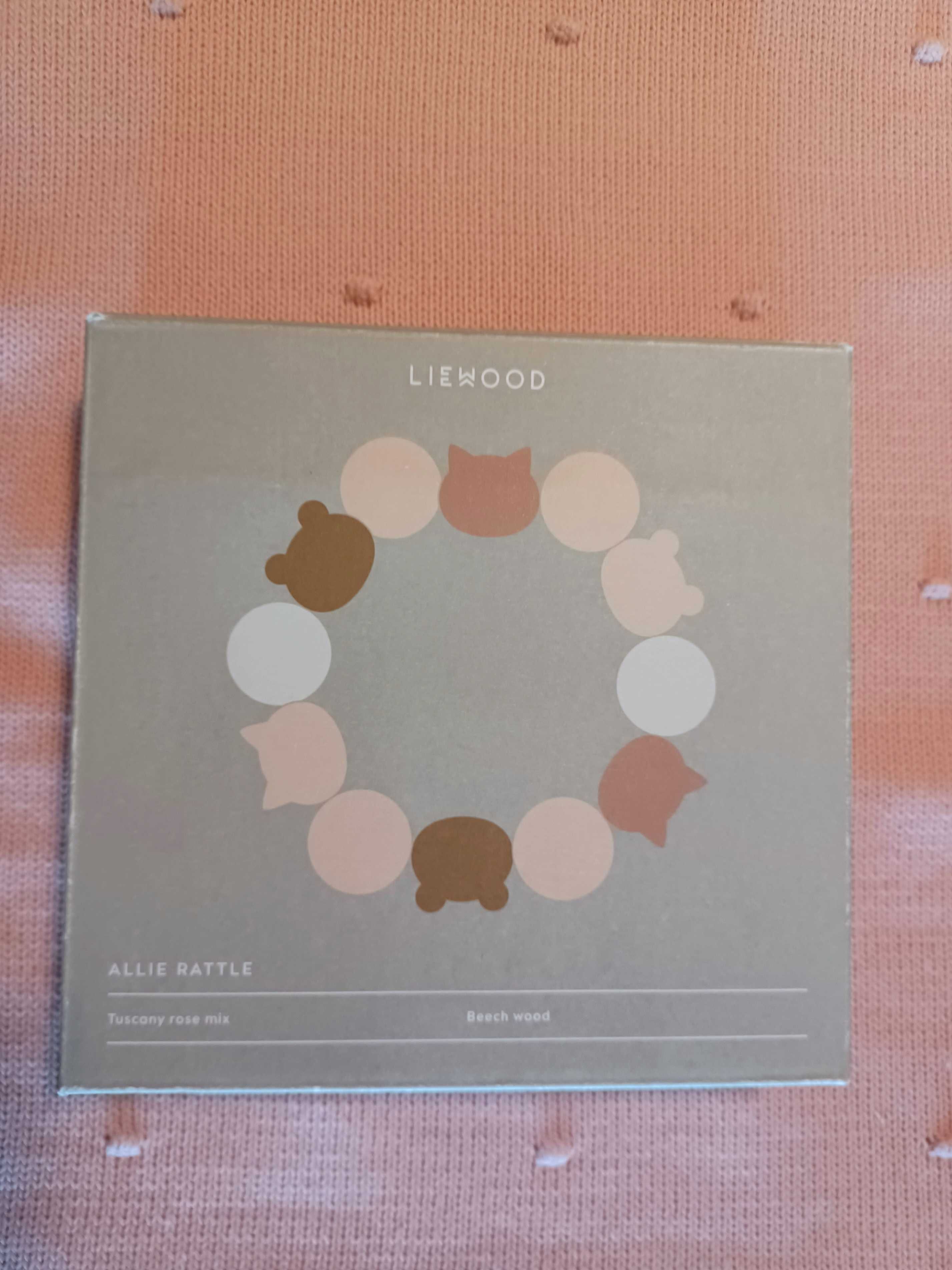 NOVO Chocalho / Roca Liewood Allie Rattle Tuscany Rose 1447