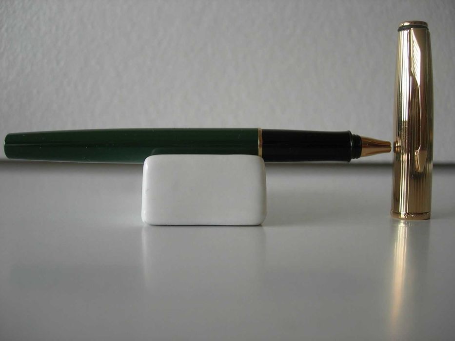 Parker Insignia Rollerball Verde Gold