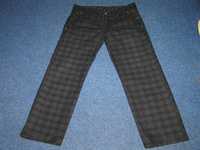 джинси чоловічі темно-сірі в клітинку le Gutti р.48-50 (W34)