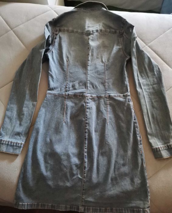 Conjunto vestido e calças tam S