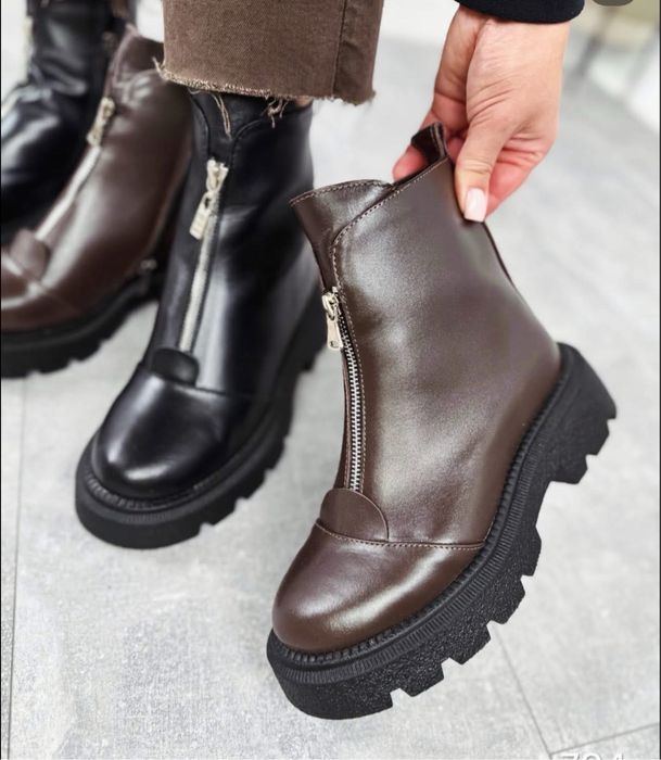 Черевички  жіночі ,зимові / шкіряні,  / р-39