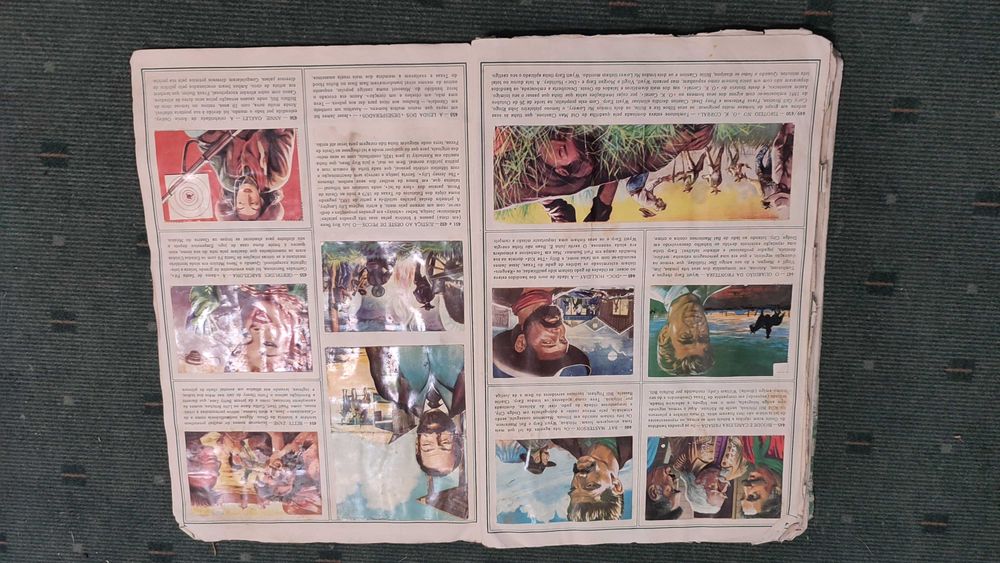 Caderneta de Cromos Antiga A Conquista do Oeste Álbum Nº 2 - Completa