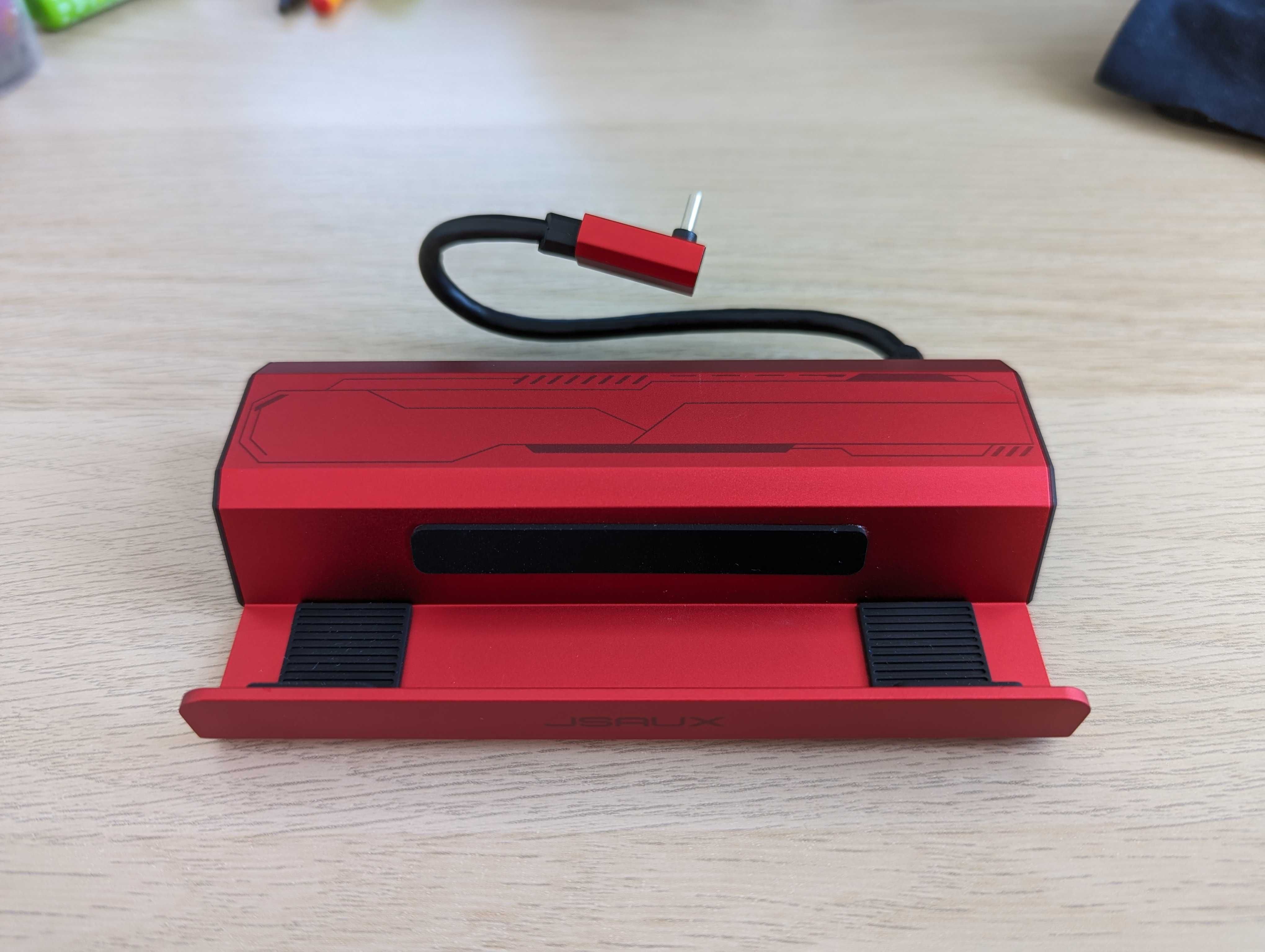 Jsaux HB0603 HUB Adapter 6 w 1 USB-C HDMI 4K steam deck dock NOWY